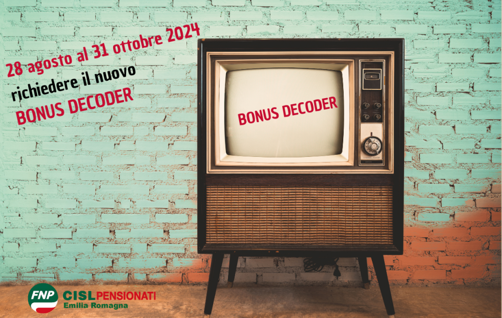 Bonus over 70 decoder Tv