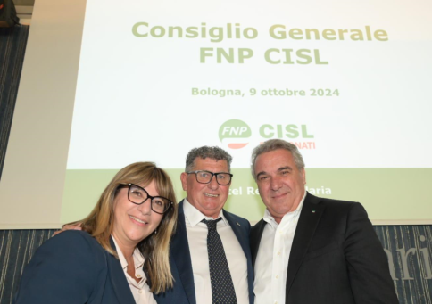 9 ottobre 2024 Roberto Pezzani eletto alla segreteria nazionale dei Pensionati CISL